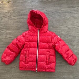 Moncler Kids' New Aubert Hooded Down Jacket